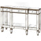 The Belfry Collection Mirrored Display Console Living Hill Interiors 