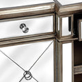The Belfry Collection Mirrored Media Unit Living Hill Interiors 
