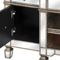 The Belfry Collection Mirrored Media Unit Living Hill Interiors 
