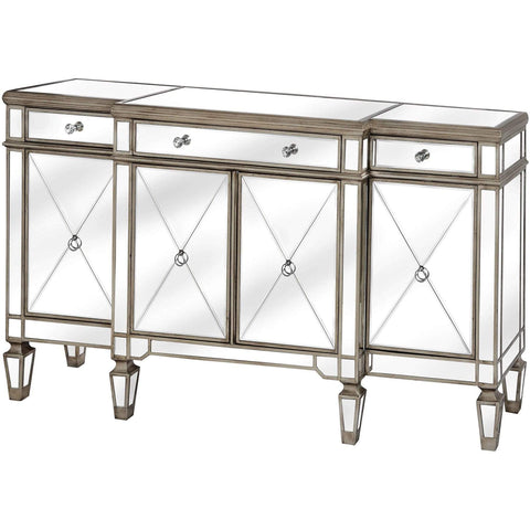 The Belfry Collection Mirrored Sideboard Living Hill Interiors 
