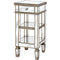The Belfry Collection One Drawer Mirrored Cocktail Table Living Hill Interiors 