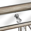 The Belfry Collection One Drawer Mirrored Cocktail Table Living Hill Interiors 