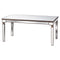 The Belfry Collection Rectangle Mirrored Dining Table Dining Hill Interiors 