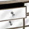 The Belfry Collection Six Drawer Mirrored Chest of Drawers Sleeping Hill Interiors 