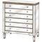 The Belfry Collection Six Drawer Mirrored Chest Sleeping Hill Interiors 