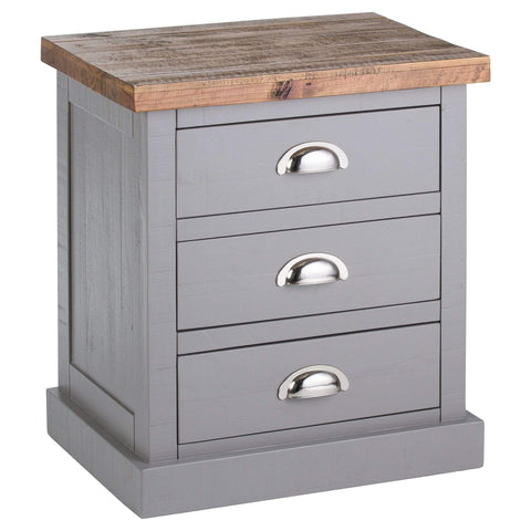 The Byland Collection 3 Drawer Bedside Sleeping Hill Interiors 