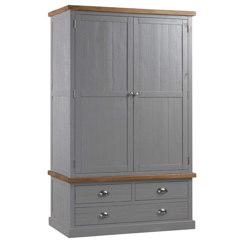 The Byland Collection Three Drawer Two Door Wardrobe Sleeping Hill Interiors 