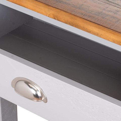 The Byland Collection Two Drawer Console Table With Shelf Living Hill Interiors 