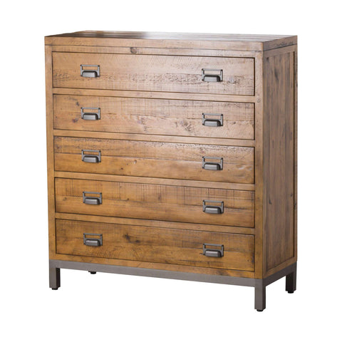 The Draftsman Collection Five Drawer Chest Sleeping Hill Interiors 