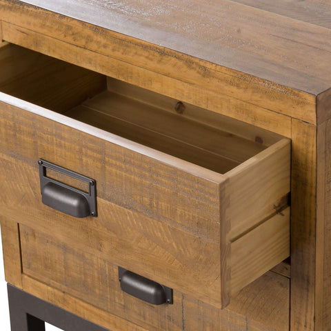 The Draftsman Collection Two Drawer Bedside Sleeping Hill Interiors 