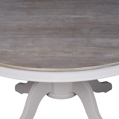 The Liberty Collection Large Round Dining Table Dining Hill Interiors 