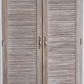 The Liberty Collection Linen Cupboard With Louvered Doors Living Hill Interiors 
