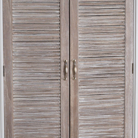 The Liberty Collection Linen Cupboard With Louvered Doors Living Hill Interiors 