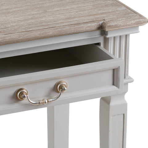 The Liberty Collection One Drawer Hall table With Shelf Living Hill Interiors 