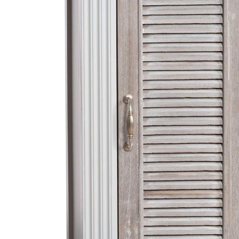 The Liberty Collection Storage Cabinet With Louvered Doors Living Hill Interiors 