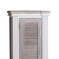 The Liberty Collection Tall Cabinet With Louvered Doors Living Hill Interiors 