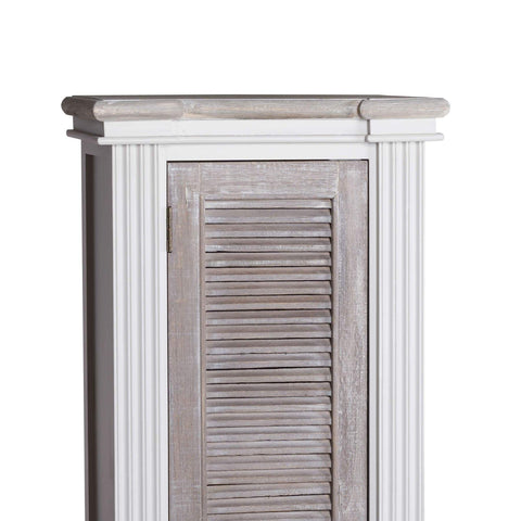 The Liberty Collection Tall Cabinet With Louvered Doors Living Hill Interiors 