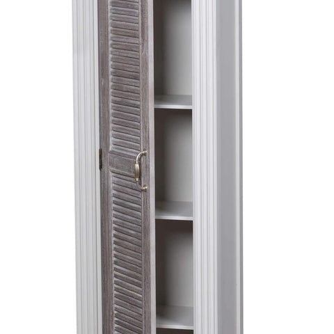 The Liberty Collection Tall Cabinet With Louvered Doors Living Hill Interiors 
