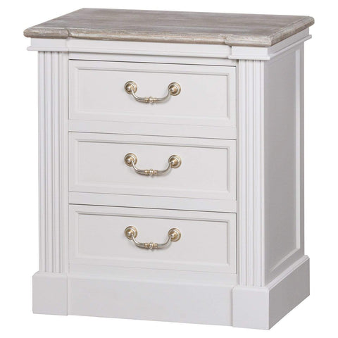 The Liberty Collection Three Drawer Bedside Sleeping Hill Interiors 