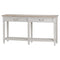 The Liberty Collection Two Drawer Hall Table With Shelf Living Hill Interiors 