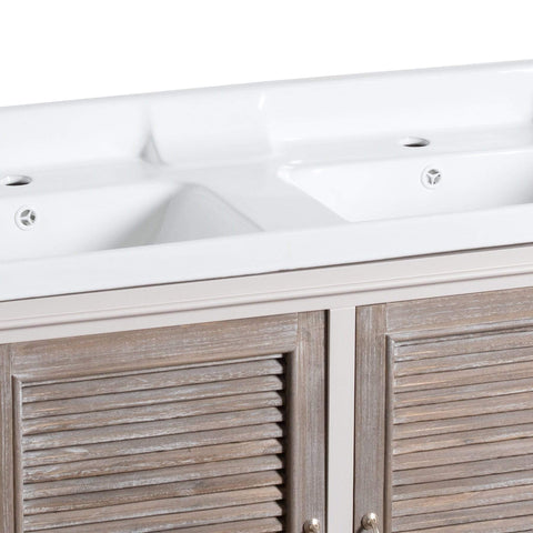The Liberty Collection Vanity Double Sink Unit Living Hill Interiors 