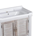 The Liberty Collection Vanity Sink Unit With Louvered Doors Bathroom Hill Interiors 