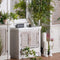 The Liberty Collection Vanity Sink Unit With Louvered Doors Bathroom Hill Interiors 