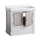 The Liberty Collection Vanity Sink Unit With Louvered Doors Bathroom Hill Interiors 