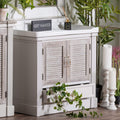 The Liberty Collection Vanity Sink Unit With Louvered Doors Bathroom Hill Interiors 