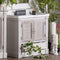 The Liberty Collection Vanity Sink Unit With Louvered Doors Bathroom Hill Interiors 