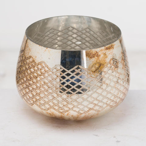 The Noel Collection Burnished Tealight Holder Accessories Hill Interiors 