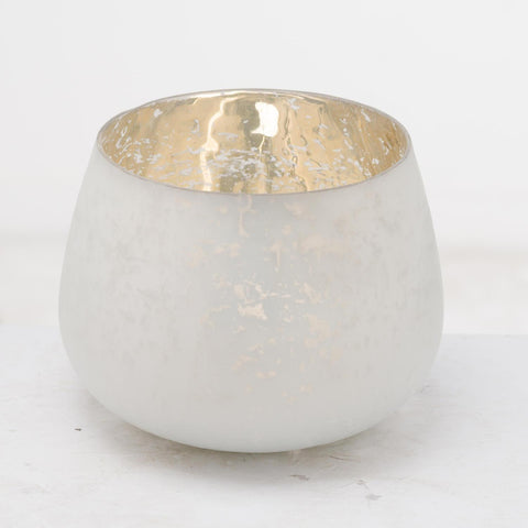 The Noel Collection Large White Patterened Candle Holder Accessories Hill Interiors 