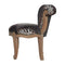 Tiger Printed Studded Chair Living Artisan Furniture 