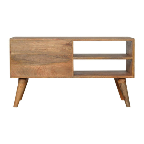 Tile Carved TV Unit Living Artisan Furniture 