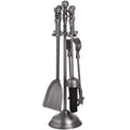 Traditional Companion Set In Antique Pewter Accessories Hill Interiors 