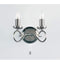 Trafford 2 Wall Light Antique Silver Lighting Regency Studio 