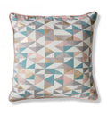 Triangle Geo Cushion Pastels & Gold Accessories Regency Studio 