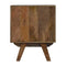 Two Tone Hand Painted Bedside Sleeping Artisan Furniture 