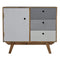 Two Tone Hand Painted Cabinet Living Artisan Furniture 