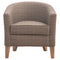 Upholstered Tweed Tub Chair Living Artisan Furniture 