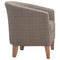 Upholstered Tweed Tub Chair Living Artisan Furniture 