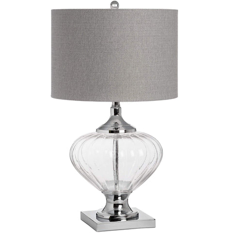 Verona Glass Table Lamp Lighting Hill Interiors 