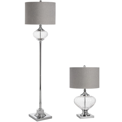 Verona Glass Table Lamp Lighting Hill Interiors 