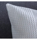 Waffle White Quilt Cover Set Single Sleeping Regency Studio 