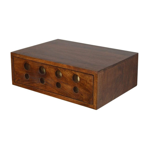 Wall Mounted Cut out Brass Inlay Bedside Sleeping Artisan Furniture 