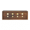 Wall Mounted Cut out Brass Inlay Bedside Sleeping Artisan Furniture 