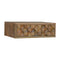 Wall Mounted Diamond Carved Bedside Sleeping Artisan Furniture 