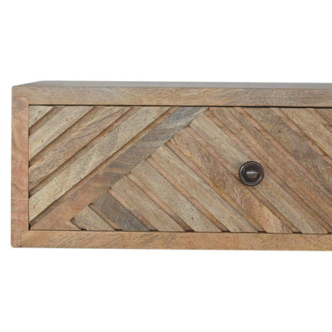 Wall Mounted Line Carving Bedside Sleeping Artisan Furniture 