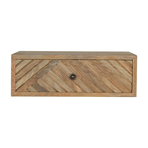 Wall Mounted Line Carving Bedside Sleeping Artisan Furniture 