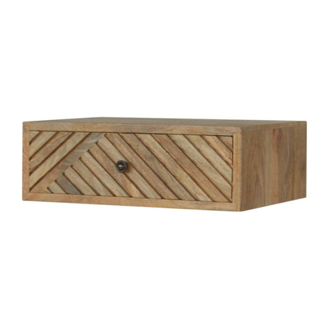 Wall Mounted Line Carving Bedside Sleeping Artisan Furniture 